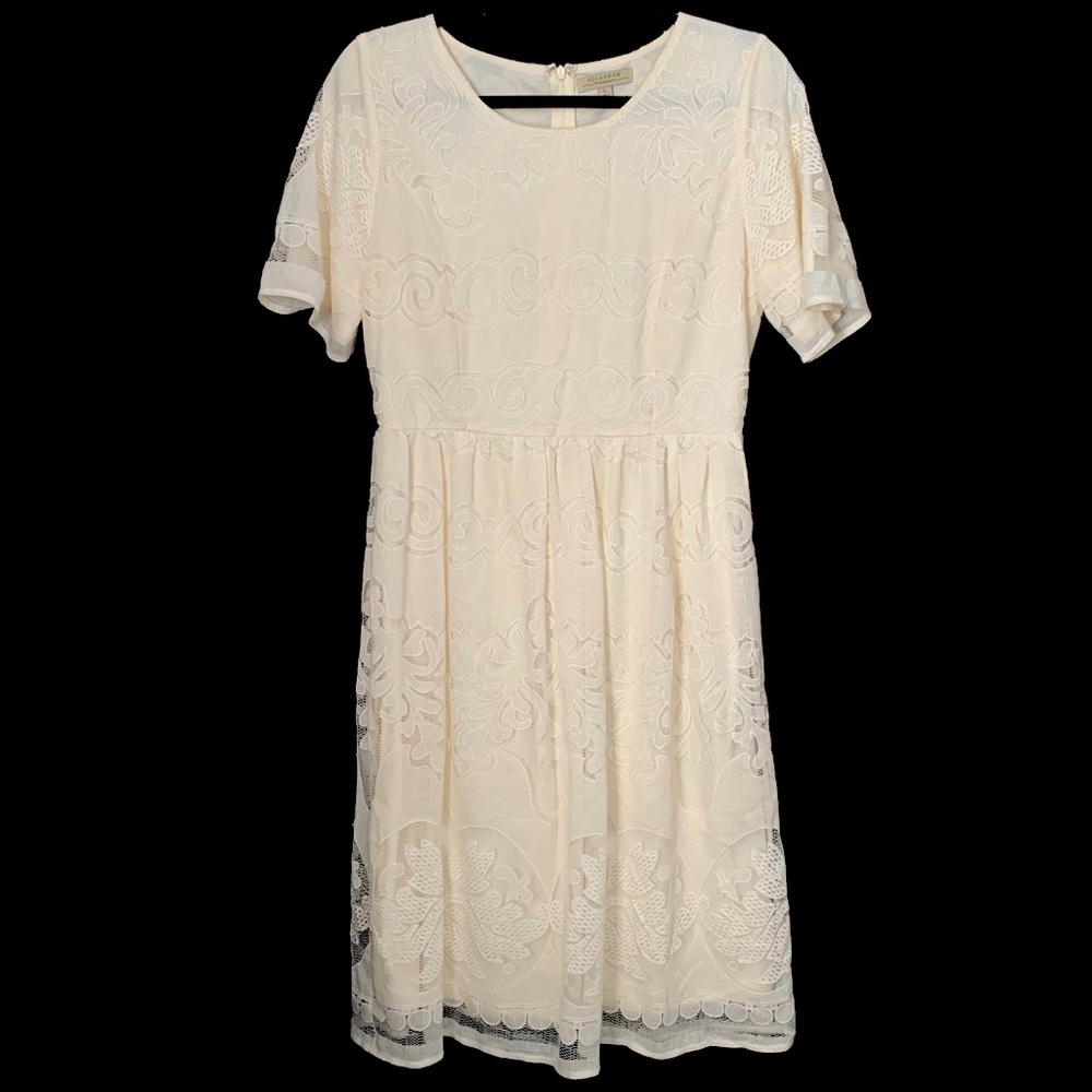 Polagram Lace Mini Dress